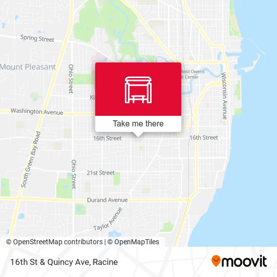 Mapa de 16th St & Quincy Ave