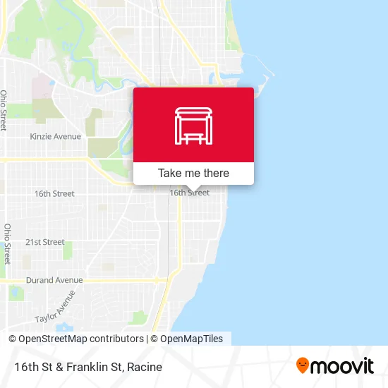 16th St & Franklin St map