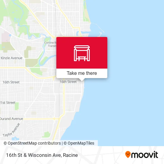 Mapa de 16th St & Wisconsin Ave