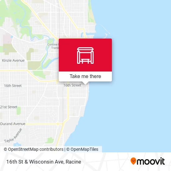 Mapa de 16th St & Wisconsin Ave