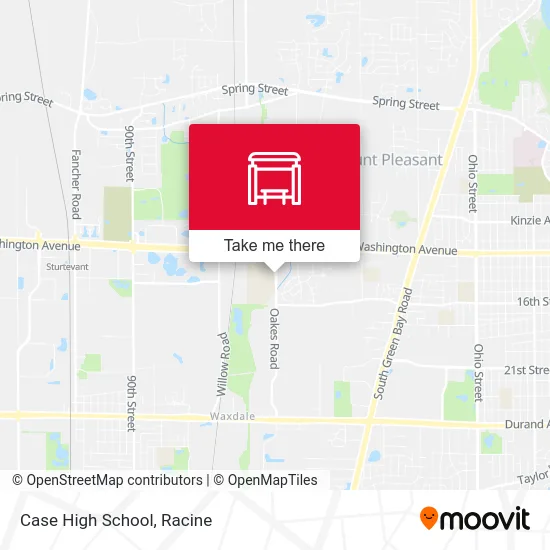 Case High School map