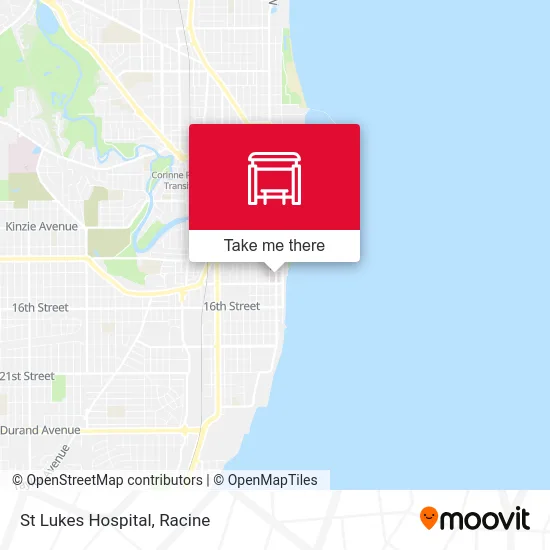 St Lukes Hospital map
