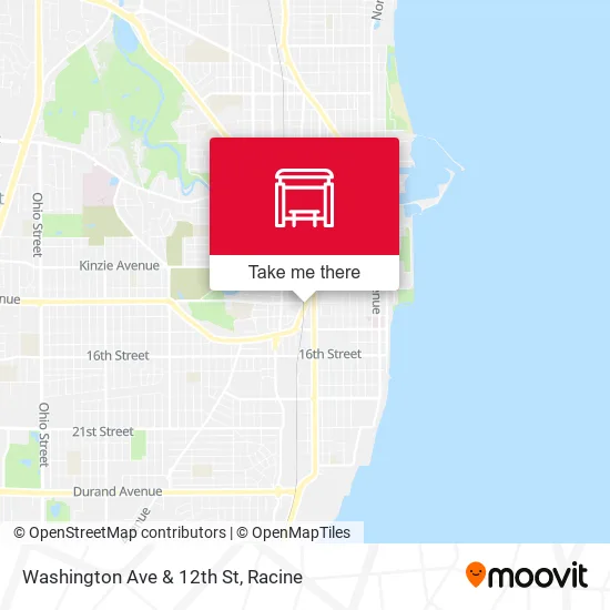 Mapa de Washington Ave & 12th St