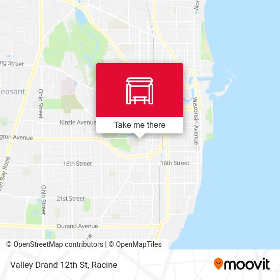 Valley Drand 12th St map