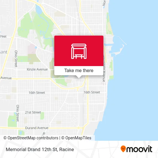 Memorial Drand 12th St map