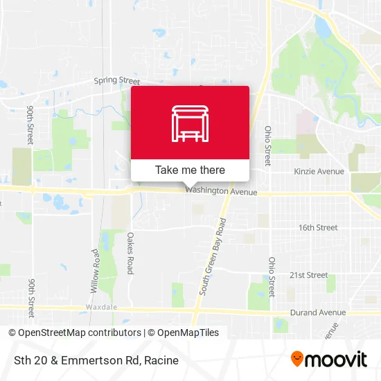 Mapa de Sth 20 & Emmertson Rd