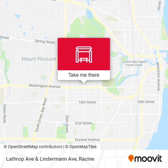 Mapa de Lathrop Ave & Lindermann Ave