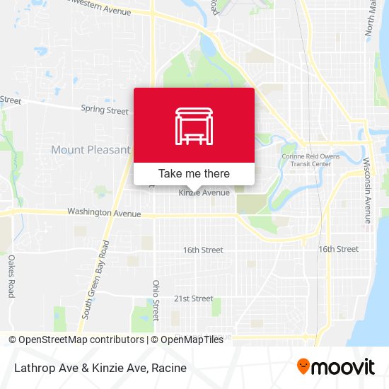 Mapa de Lathrop Ave & Kinzie Ave