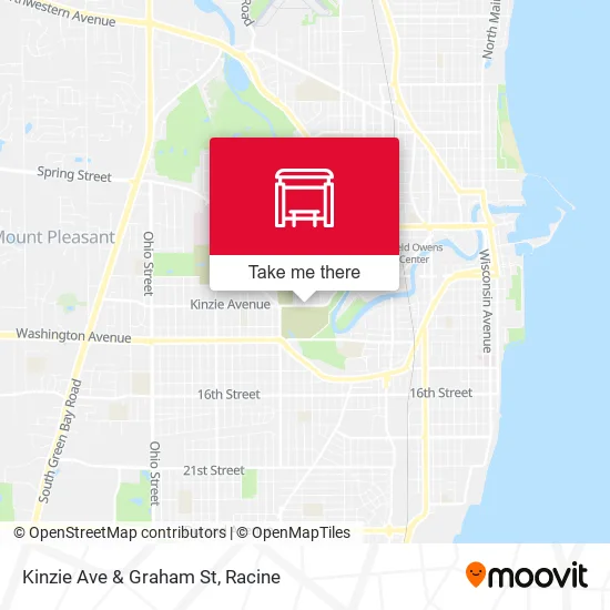 Mapa de Kinzie Ave & Graham St