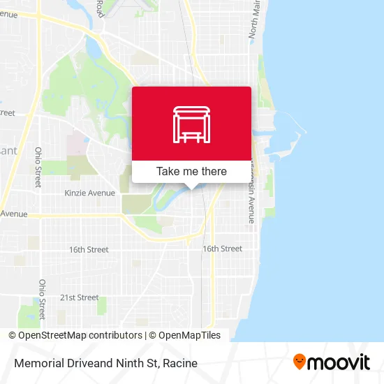 Mapa de Memorial Driveand Ninth St