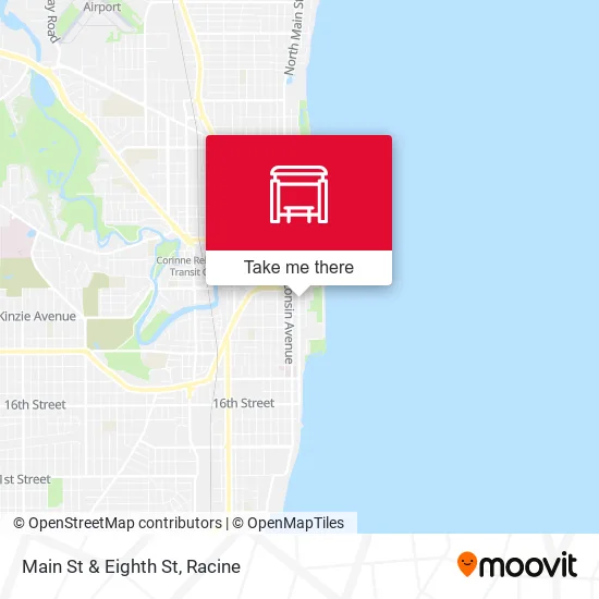 Mapa de Main St & Eighth St
