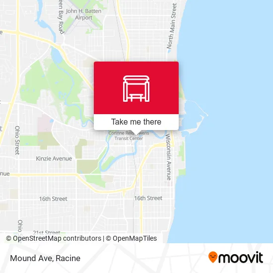Mapa de Mound Ave