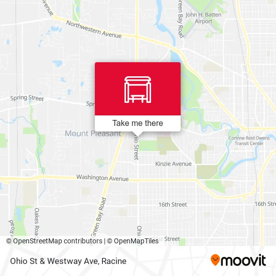 Mapa de Ohio St & Westway Ave