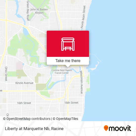 Mapa de Liberty at Marquette Nb