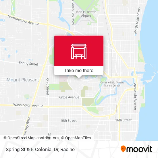 Mapa de Spring St & E Colonial Dr