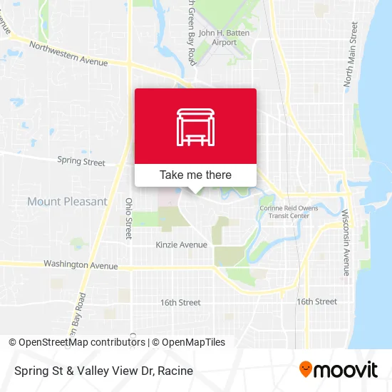 Mapa de Spring St & Valley View Dr