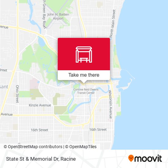 Mapa de State St & Memorial Dr