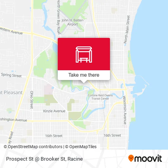 Mapa de Prospect St @ Brooker St