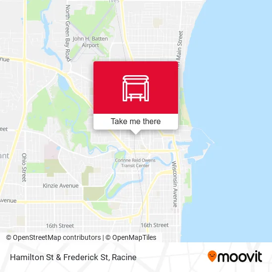 Mapa de Hamilton St & Frederick St