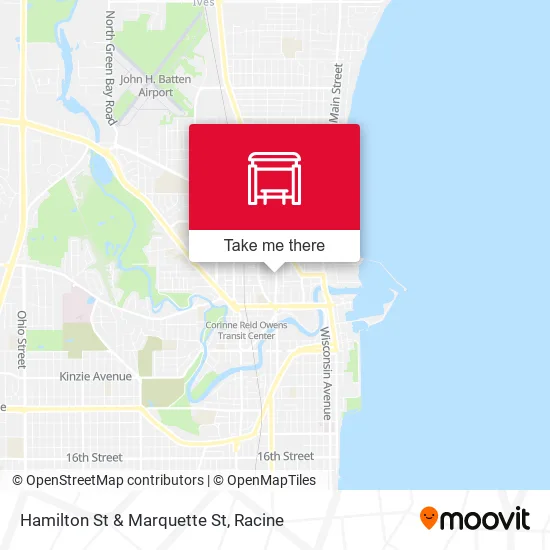 Mapa de Hamilton St & Marquette St
