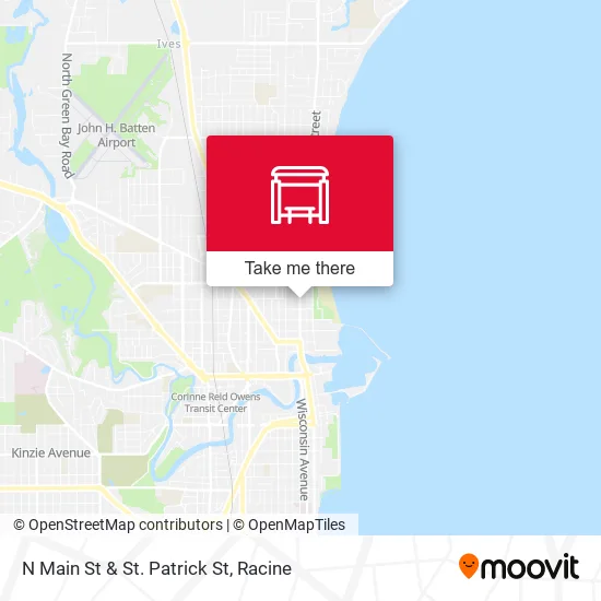 Mapa de N Main St & St. Patrick St