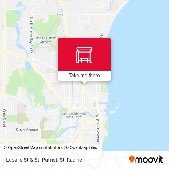 Mapa de Lasalle St & St. Patrick St