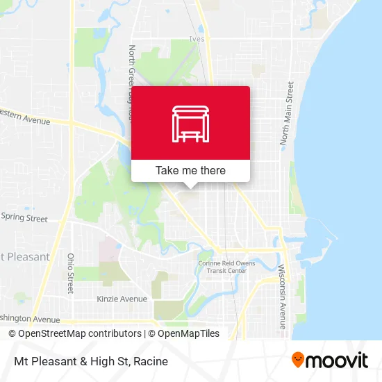 Mapa de Mt Pleasant & High St