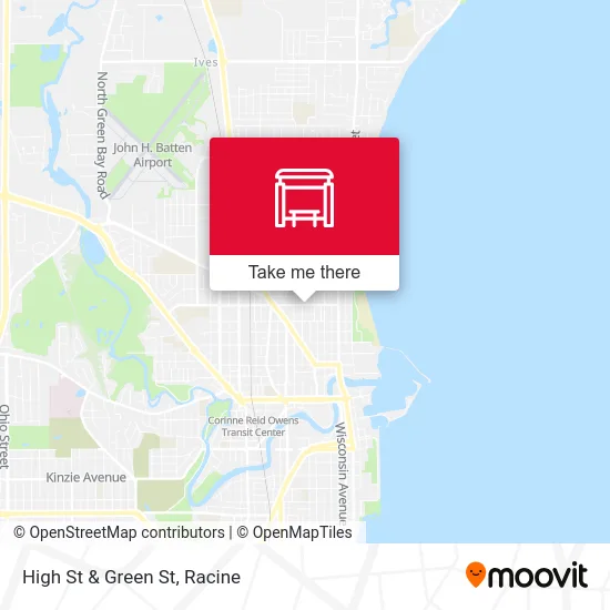 High St & Green St map