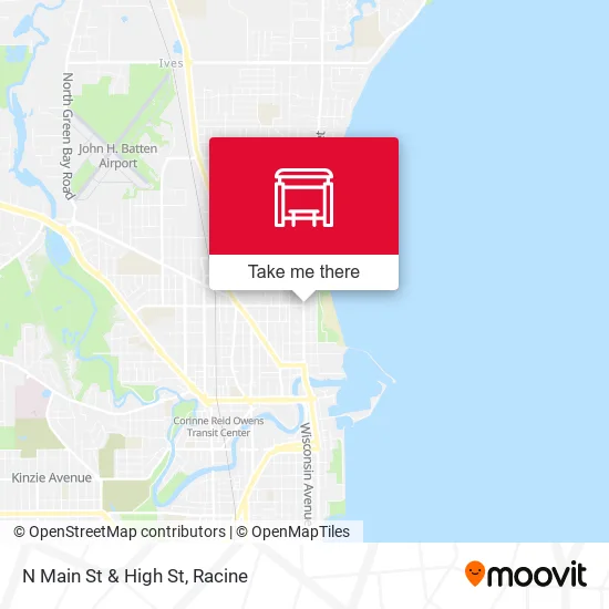 Mapa de N Main St & High St