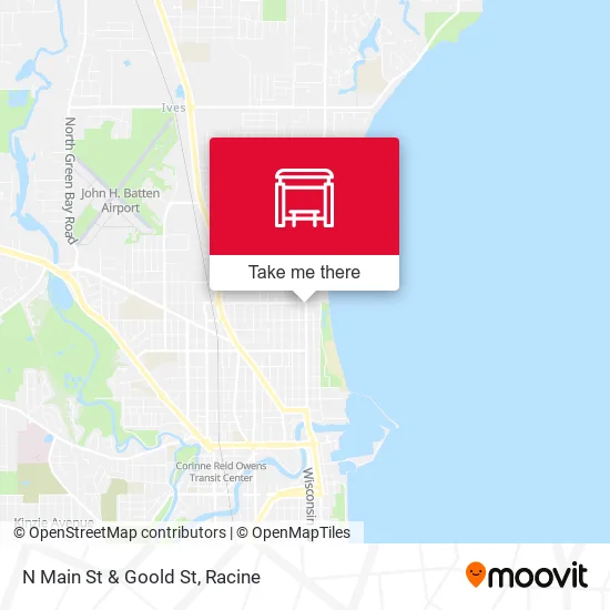 Mapa de N Main St & Goold St