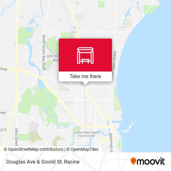 Douglas Ave & Goold St map