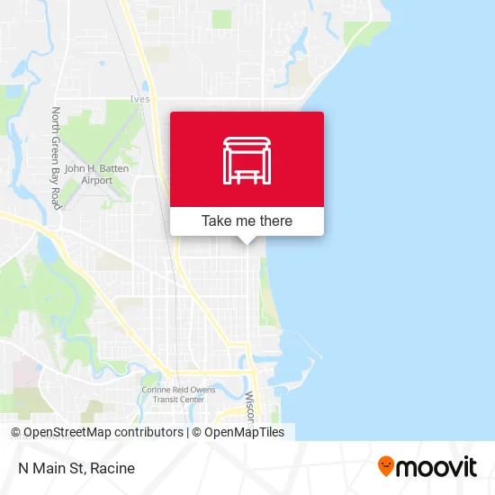 Mapa de N Main St