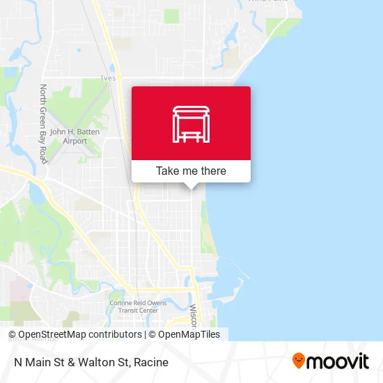 Mapa de N Main St & Walton St