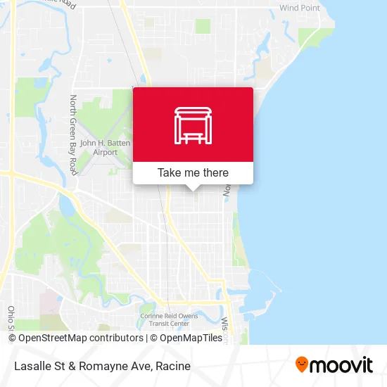 Mapa de Lasalle St & Romayne Ave