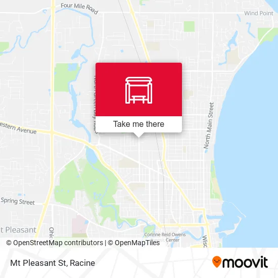 Mapa de Mt Pleasant St