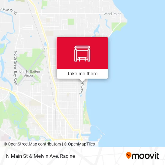 Mapa de N Main St & Melvin Ave