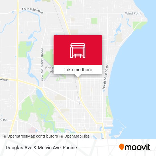 Douglas Ave & Melvin Ave map