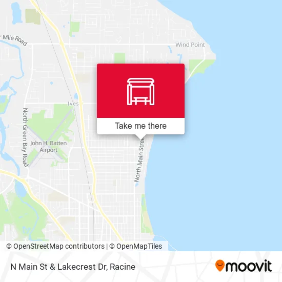Mapa de N Main St & Lakecrest Dr