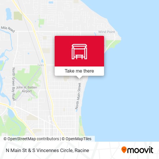 Mapa de N Main St & S Vincennes Circle