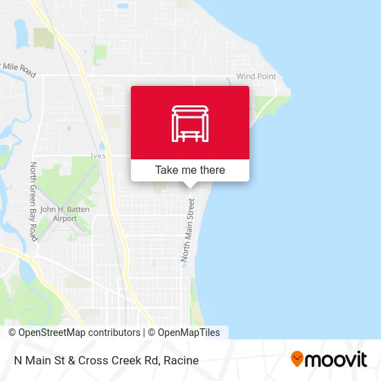 N Main St & Cross Creek Rd map