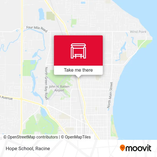 Hope School map