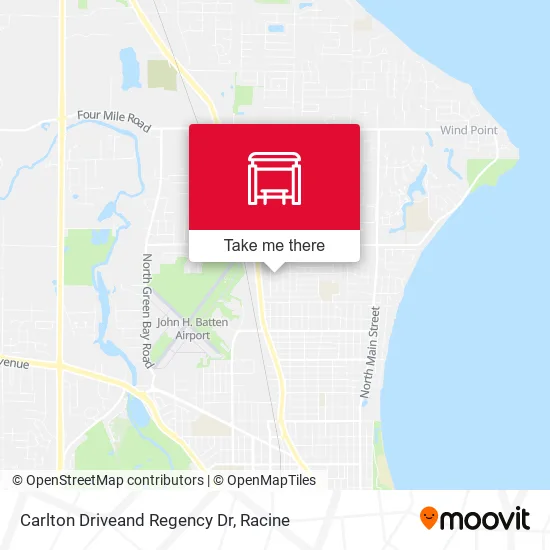 Mapa de Carlton Driveand Regency Dr