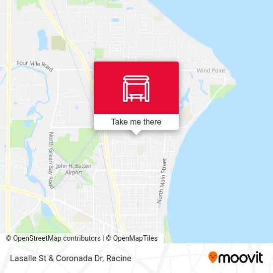 Lasalle St & Coronada Dr map