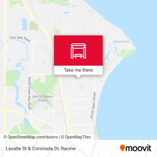 Lasalle St & Coronada Dr map