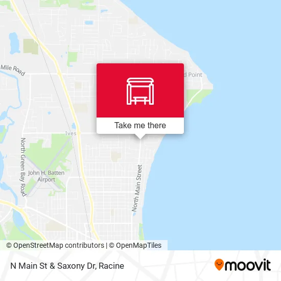 Mapa de N Main St & Saxony Dr