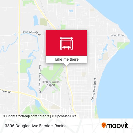 Mapa de 3806 Douglas Ave Farside