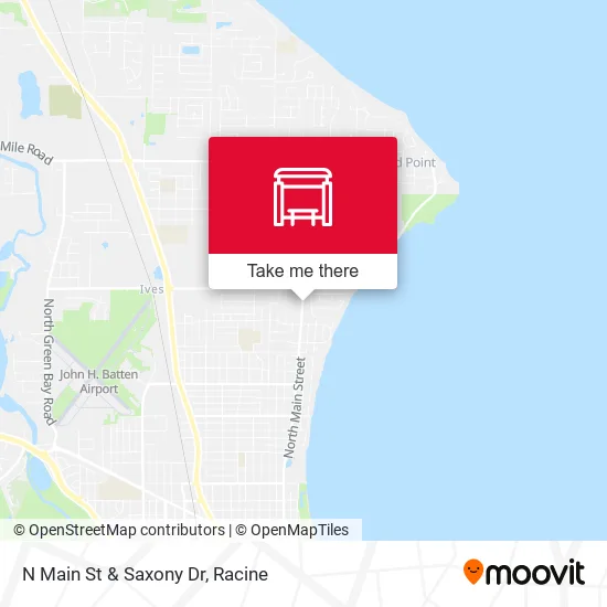 Mapa de N Main St & Saxony Dr