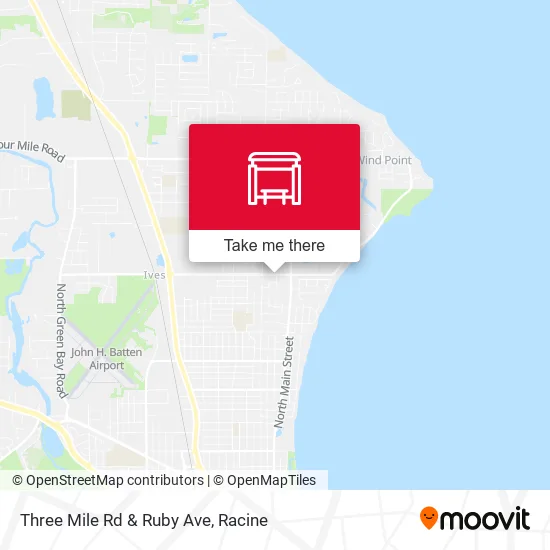 Mapa de Three Mile Rd & Ruby Ave
