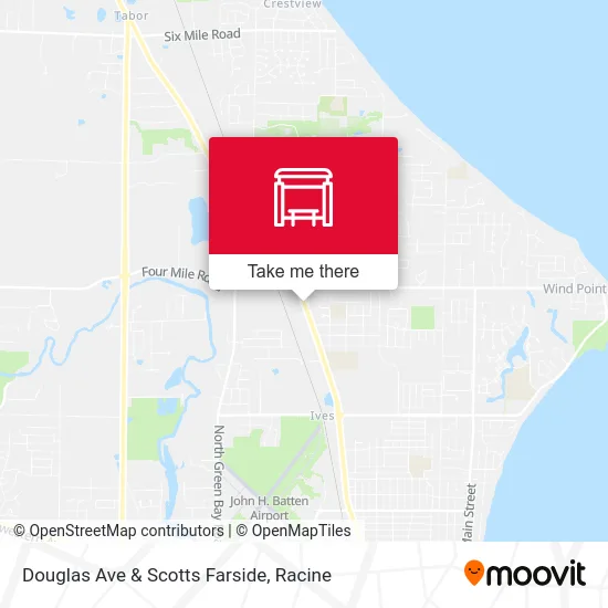 Douglas Ave & Scotts Farside map
