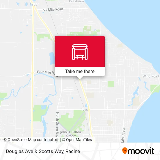 Mapa de Douglas Ave & Scotts Way